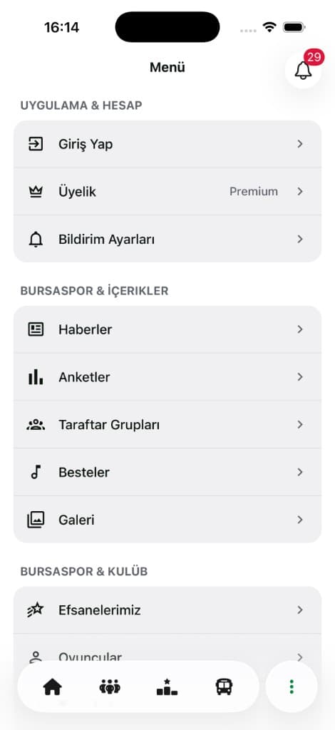 Timsapp Fikstür ekran görüntüsü